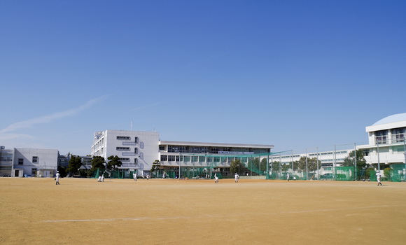 豊中高校野球部　練習風景1