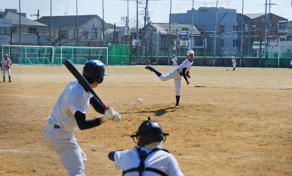 豊中高校野球部　練習風景3