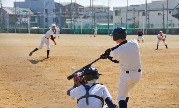 豊中高校野球部　練習風景7