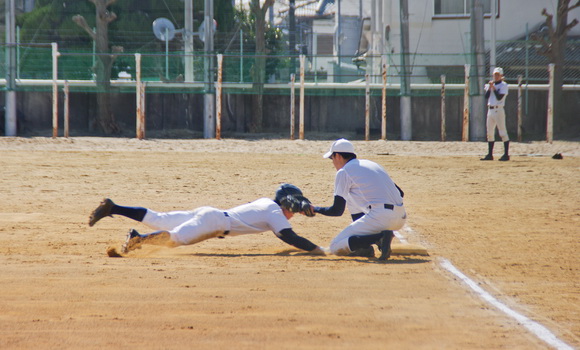 豊中高校野球部　練習風景10
